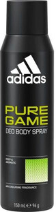 Adidas Pure Game deodorant spray pentru bărbați 150 ml