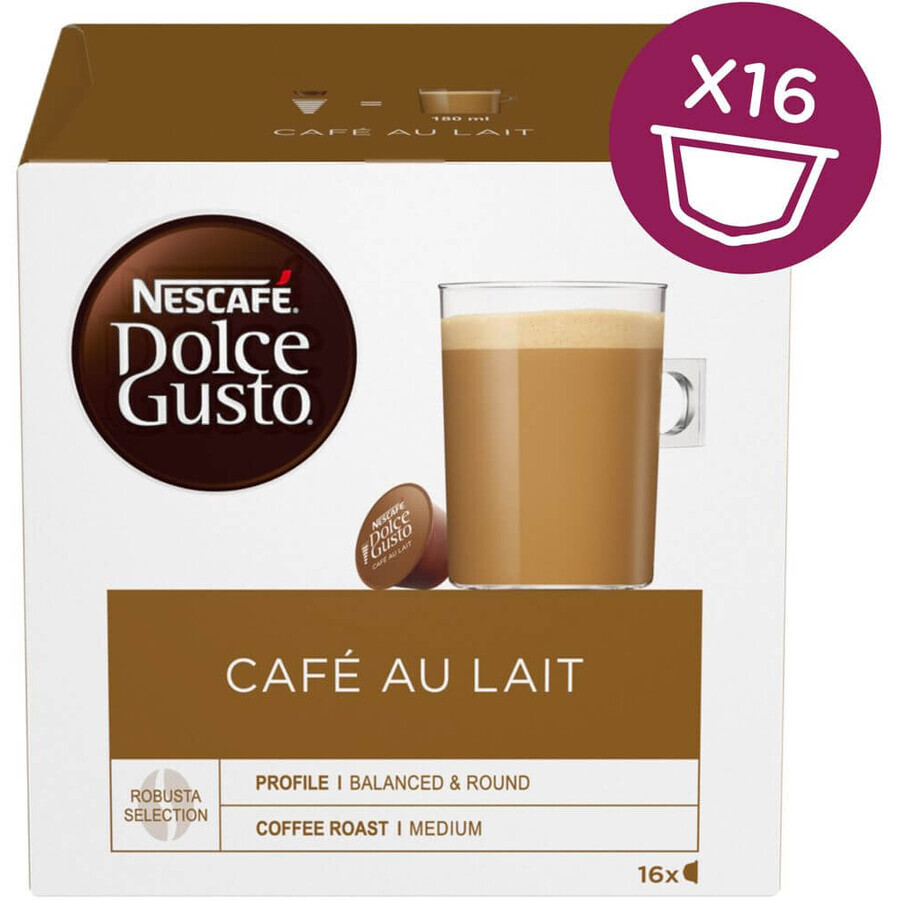Nescafé Capsule Dolce Gusto CafeAuLait 16 capsule 16 capsule