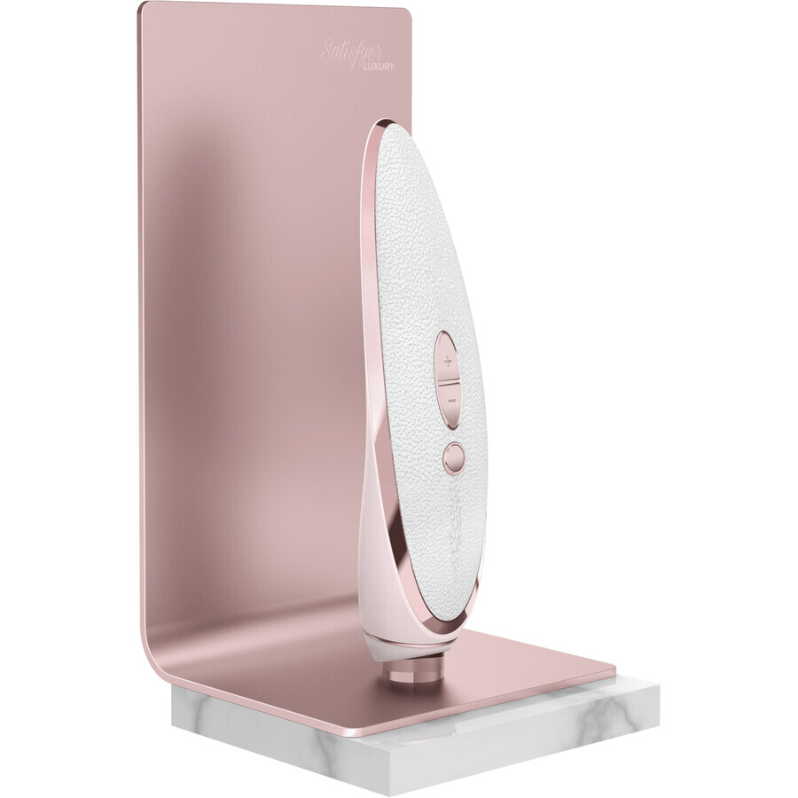 Satisfyer Luxe vibra vibrator Prijs een portier roze en wit