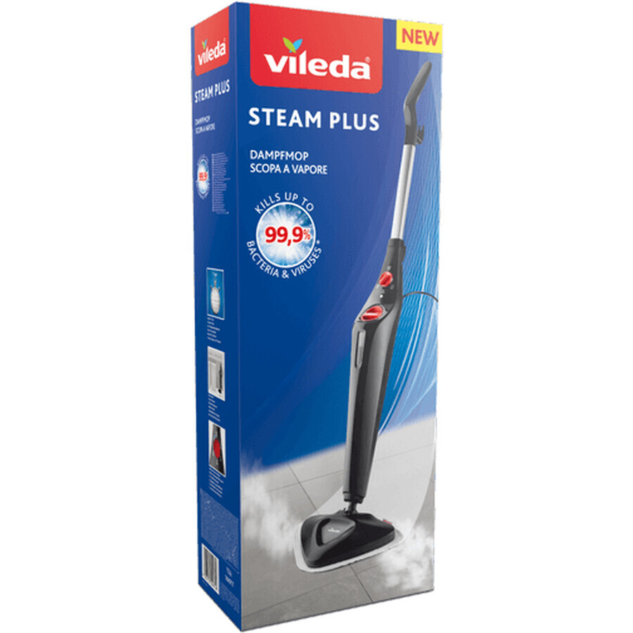 Vileda Steam Plus XXL flat steam mop
