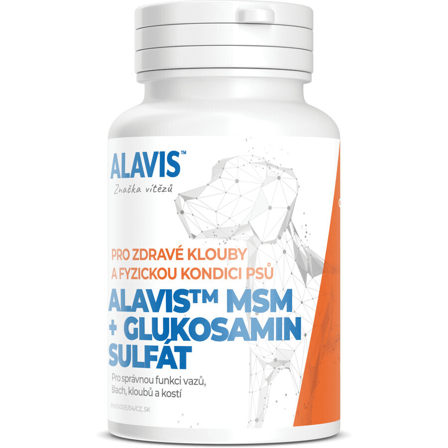 Alavis MSM + GLUCOSAMINE SULFAAT 60 tabletten