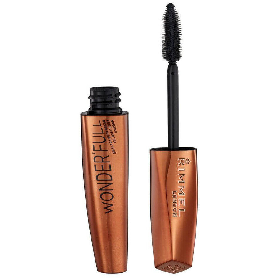 Rimmel London Wonder´Full Arganolie Mascara - Tint: 001 Zwart 11 ml