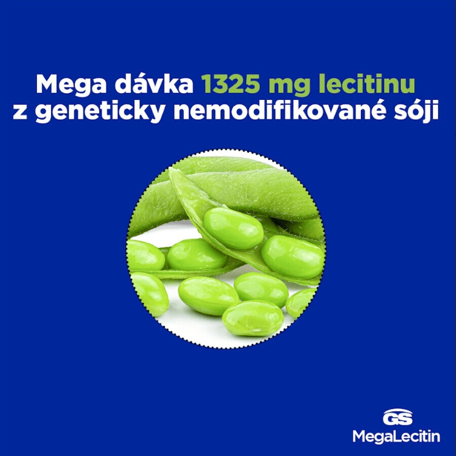 GS Megalecitine 1325 mg, 130 + 20 capsules