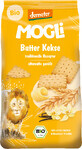 MOGLi Organic Butter Biscuits with Bourbon Vanilla Butter with Demeter certification 125 g