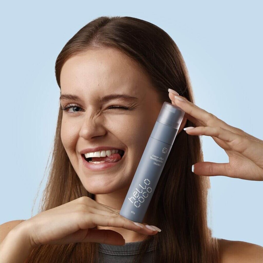 Hello Coco Toothpaste, Fresh Mint 60 g