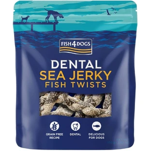 Fish4Dogs Dental treats for dogs sea fish - rolls 100 g