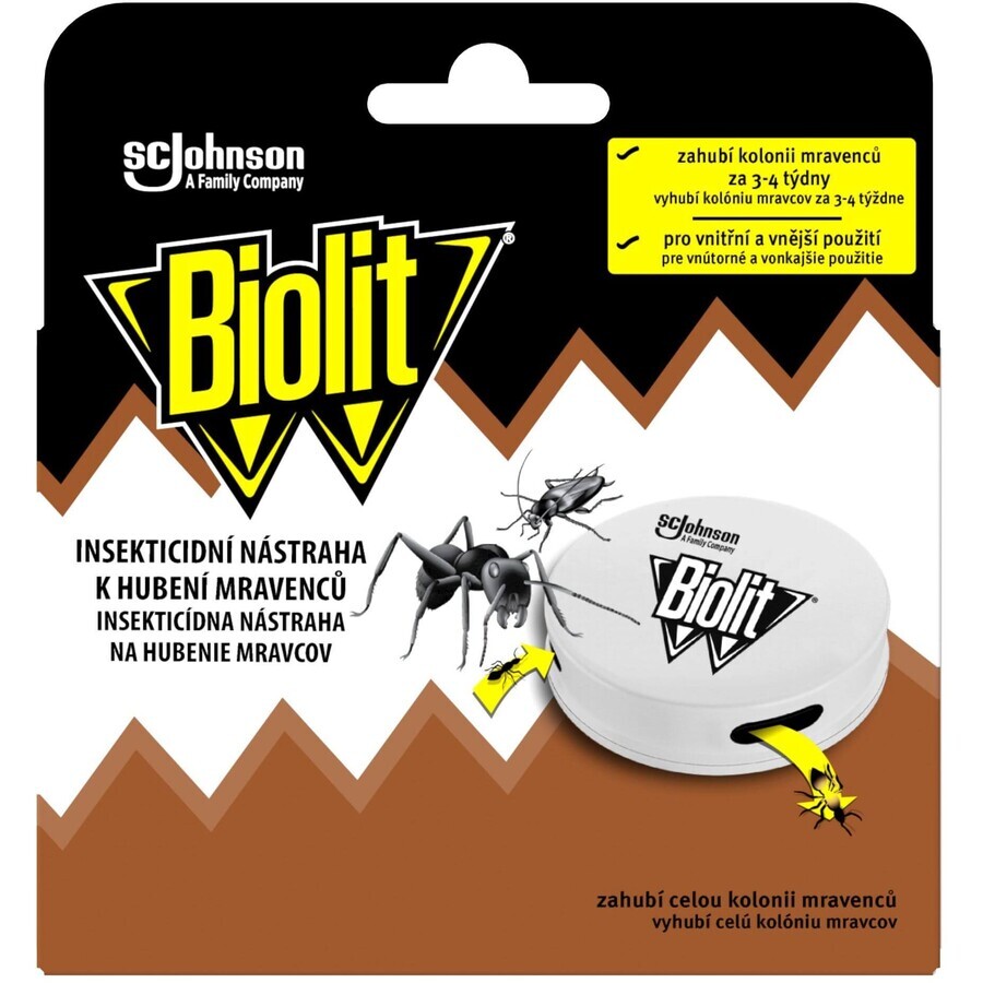 Biolite insecticidal bait for ant control
