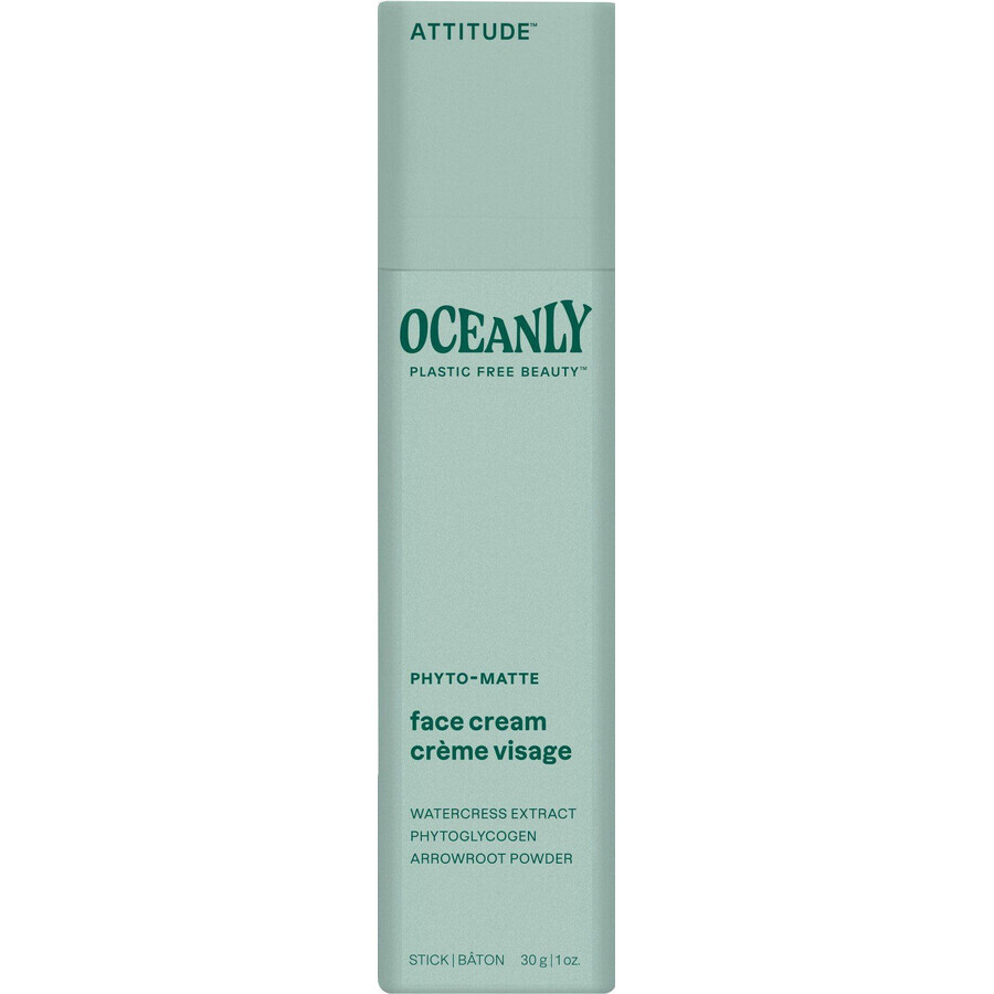 Attitude Oceanly Verwarrende Vaste Crème voor gemengde huid 30 g