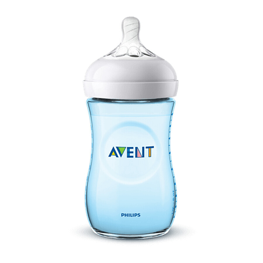 Shop Natürliche blaue Flasche, +1 Mond, 260 ml, SCF035/17, Philips Avent Natürliche blaue Flasche, +1 Mond, 260 ml, SCF035/17, Philips Avent