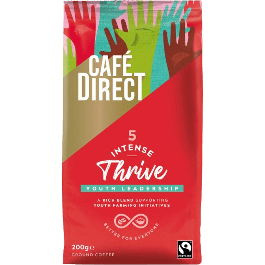 Cafédirect Intense ground coffee with cocoa notes 200 g
