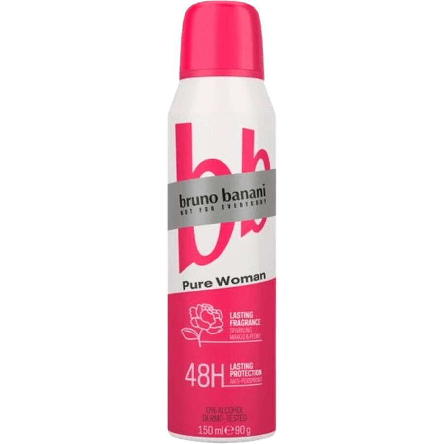 Bruno Banani Pure Woman antiperspirant 150 ml