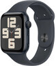 Apple Watch SE GPS 40mm Midnight Aluminum Case with Midnight Sport Band - M/L
