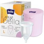 Bella Menstruationstasse + Reinigungshülle Größe L Bella Menstruationstasse + Reinigungshülle Größe L