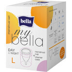 Bella Menstruationstasse + Reinigungshülle Größe L Bella Menstruationstasse + Reinigungshülle Größe L