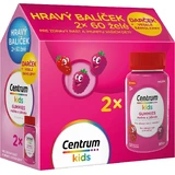 Centrum Kids Gummies raspberry and strawberry, gift pack, jelly 2 x 60