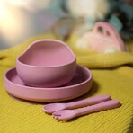 Petite&Mars Bol en silicone avec ventouse TAKE&MATCH Dusty Rose 6m+ 350 ml Petite&Mars Bol en silicone avec ventouse TAKE&MATCH Dusty Rose 6m+ 350 ml