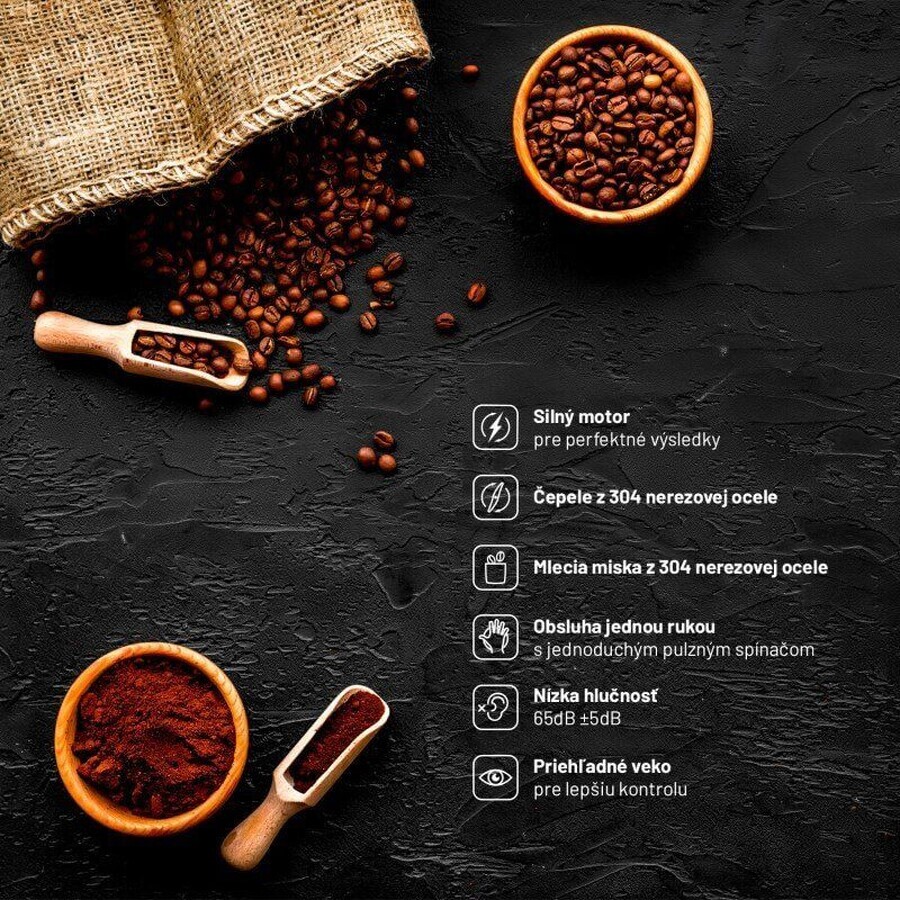 Lauben Grinder 200ST Macinacaffè elettrico
