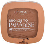 L'Oréal Paris Bronze To Paradise Bronzer Baby one more tan 02 9 g L'Oréal Paris Bronze To Paradise Bronzer Baby one more tan 02 9 g