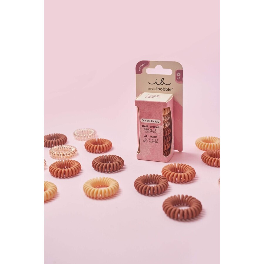 Invisibobble Original Cafe au Lait, elastico per capelli 8 pezzi