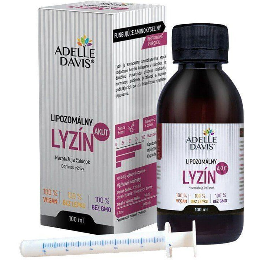 Adelle Davis Lipozomal Lysine AKUT 100 ml