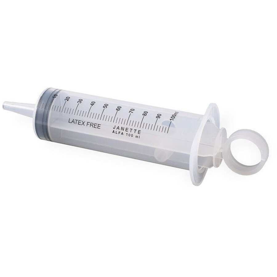 Buy Janette Alfa Sterile flushing syringe 100 ml Janette Alfa Sterile flushing syringe 100 ml