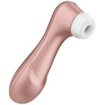 Vibrador Satisfyer dorado y rosa Vibrador Satisfyer dorado y rosa