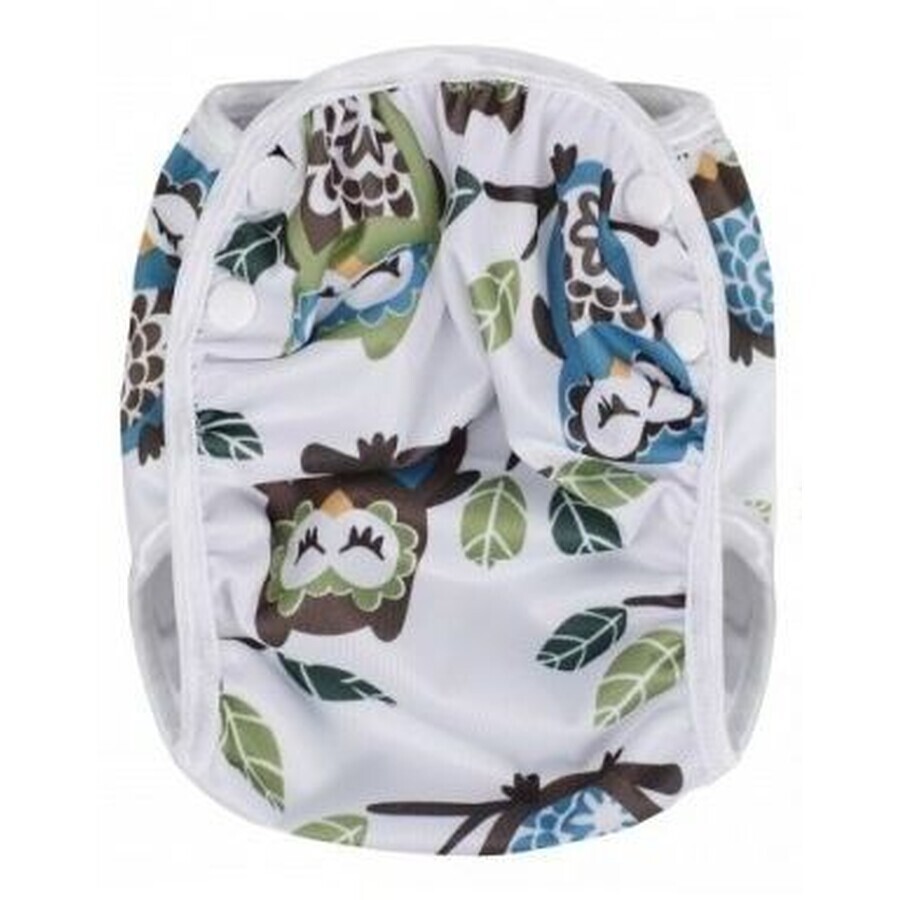 Cumpără T-Tomi Costum de baie cu scutec, bufnițe albe, mărimea S 5 - 8 kg T-Tomi Costum de baie cu scutec, bufnițe albe, mărimea S 5 - 8 kg