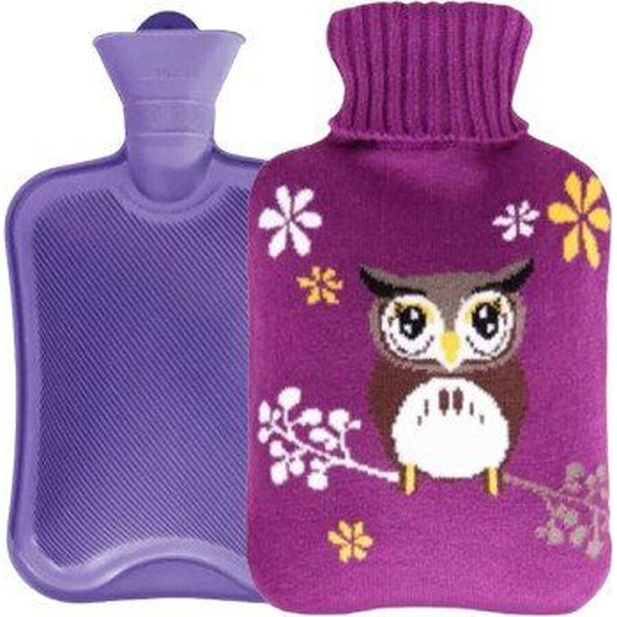 SimplyMed Thermophore with knitted lid Owl 2 l