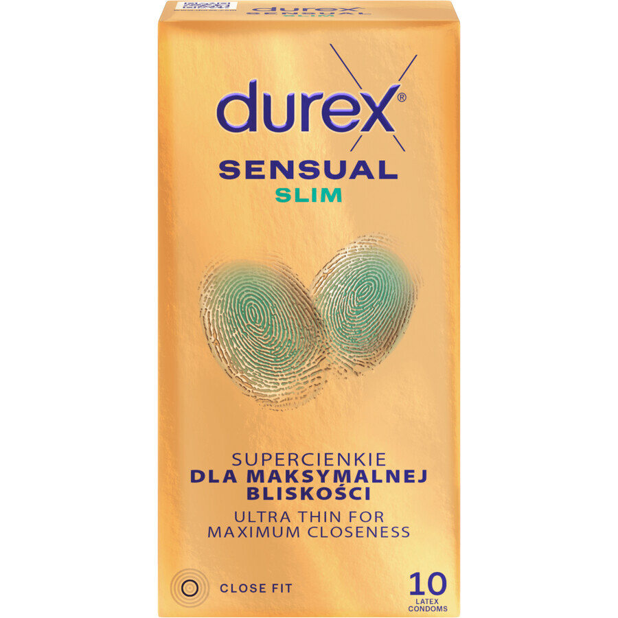 Durex Sensual Slim 10 pz.
