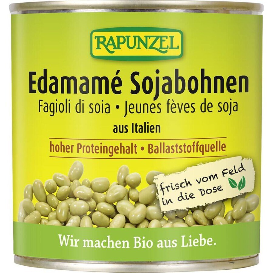 Rapunzel Biologische sojabonen gesteriliseerde edamame 200g