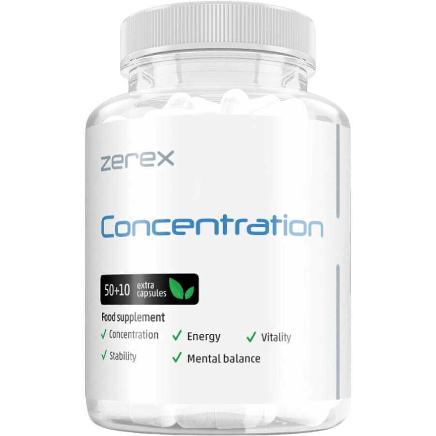 Zerex Concentrate - for a clear mind and harmony 60 capsules