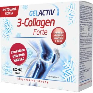 GelActiv 3-Collagen Forte gift pack 180 capsules