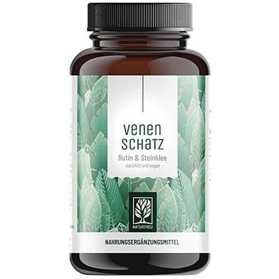 Naturtreu Trésor pour les veines-rutine & trèfle 120 gélules