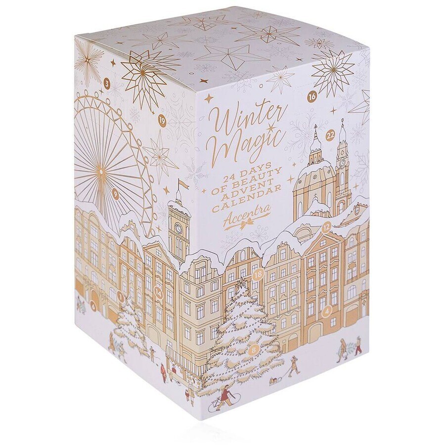 Accentra Calendar de advent magie de iarnă, 24 buc surpriză
