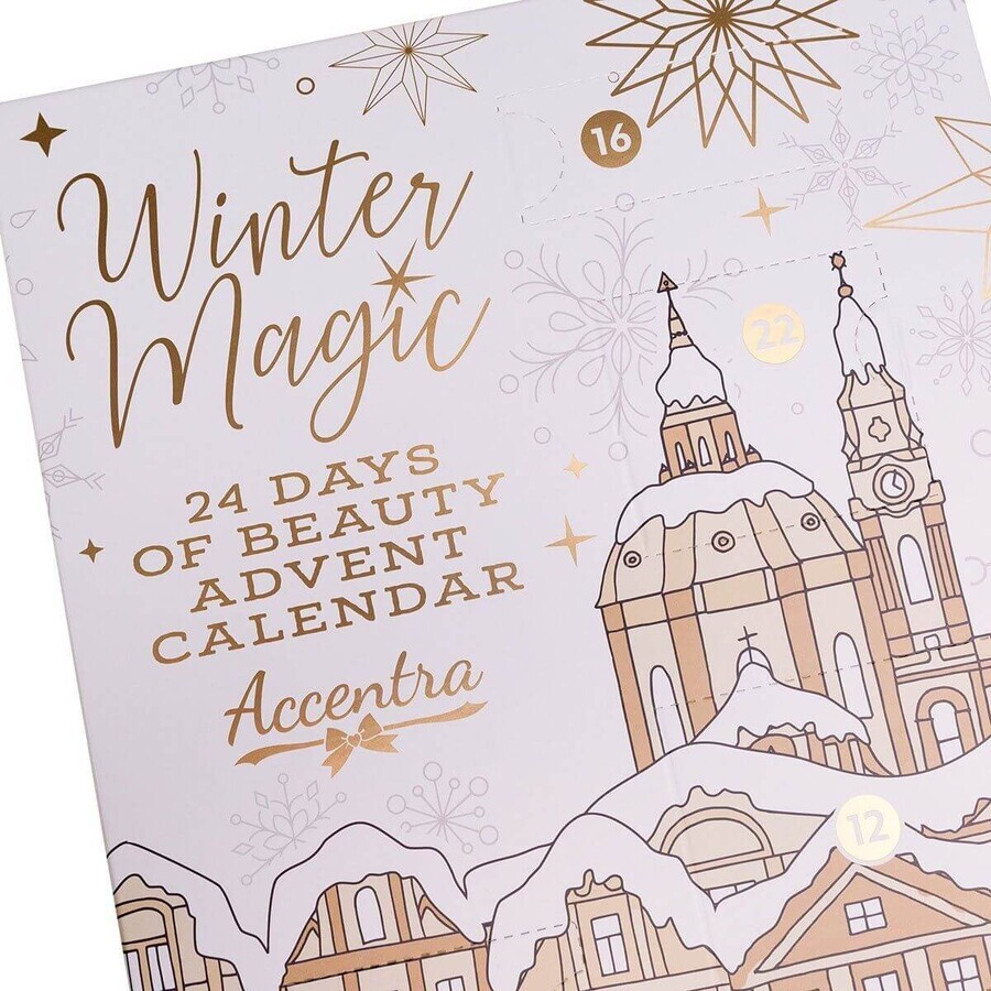 Accentra Calendar de advent magie de iarnă, 24 buc surpriză Accentra Calendar de advent magie de iarnă, 24 buc surpriză