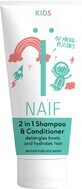 NA&#207;F Baby Shampoo e Balsamo 2 in 1 per una pettinatura leggera 200 ml