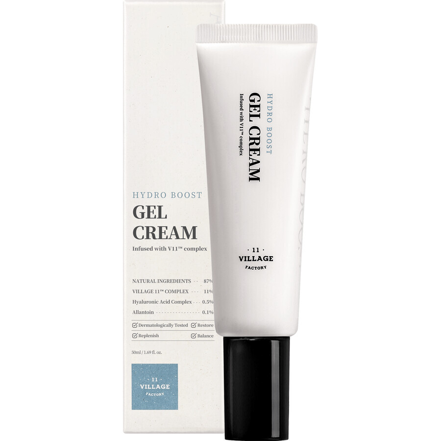 Village 11 Factory Hydro Boost Cream Gel with Hyaluron 50 ml