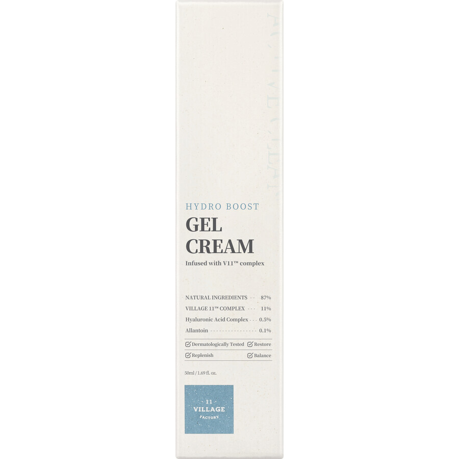 Village 11 Factory Hydro Boost Cream Gel with Hyaluron 50 ml