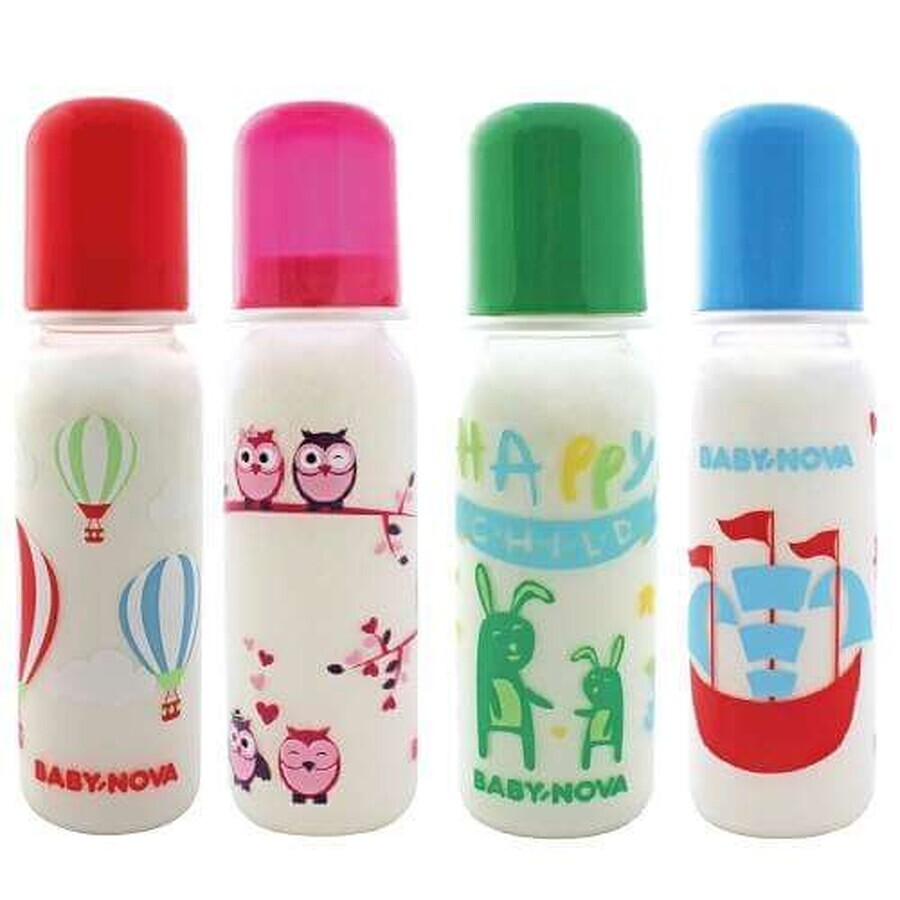 Biberon PP Colour, 250 ml, 47006, Baby Nova