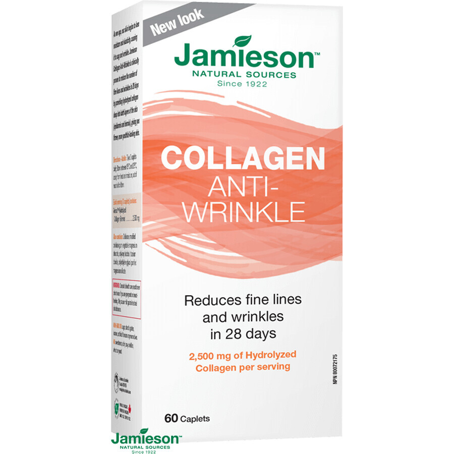Jamieson Collagen antirides 60 comprimés