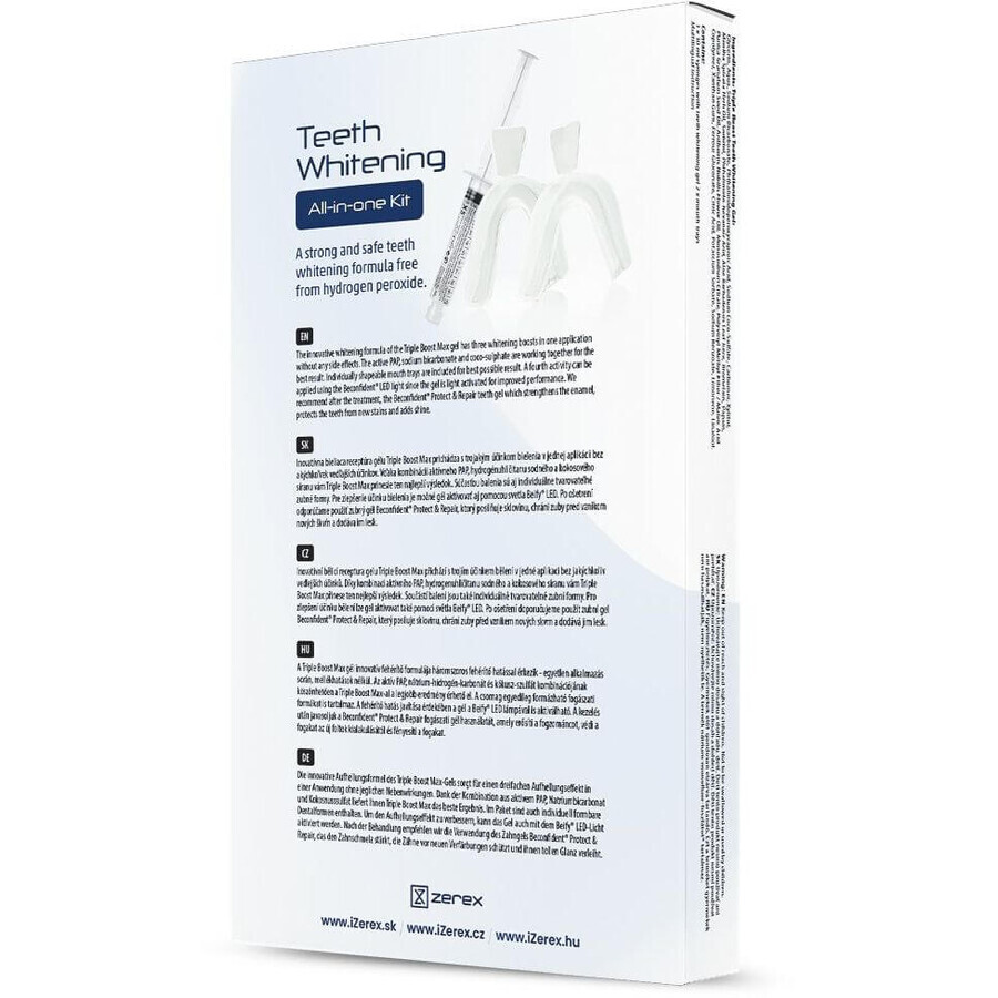Zerex peroxide-free teeth whitening kit