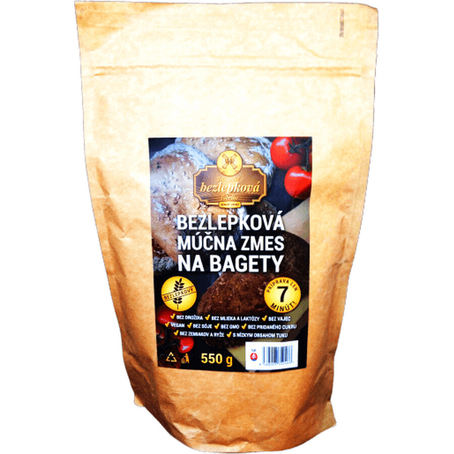 Najtelo Gluten-free flax flour mix for baguettes 550 g