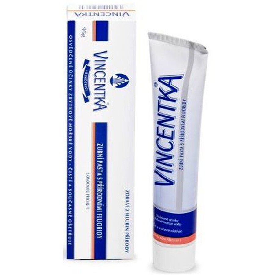 Vincentka Toothpaste 1x95 g 95 mg