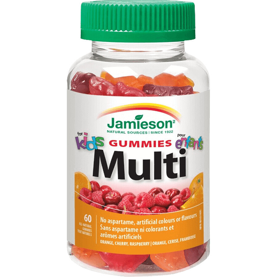 Jamieson Multi Kids Gummies Pastillas de gelatina 60 pastillas