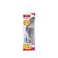 PP bottle with temperature sensor and silicone nipple M First Choice Disney hole, 300 ml, 0-6 months, Nuk