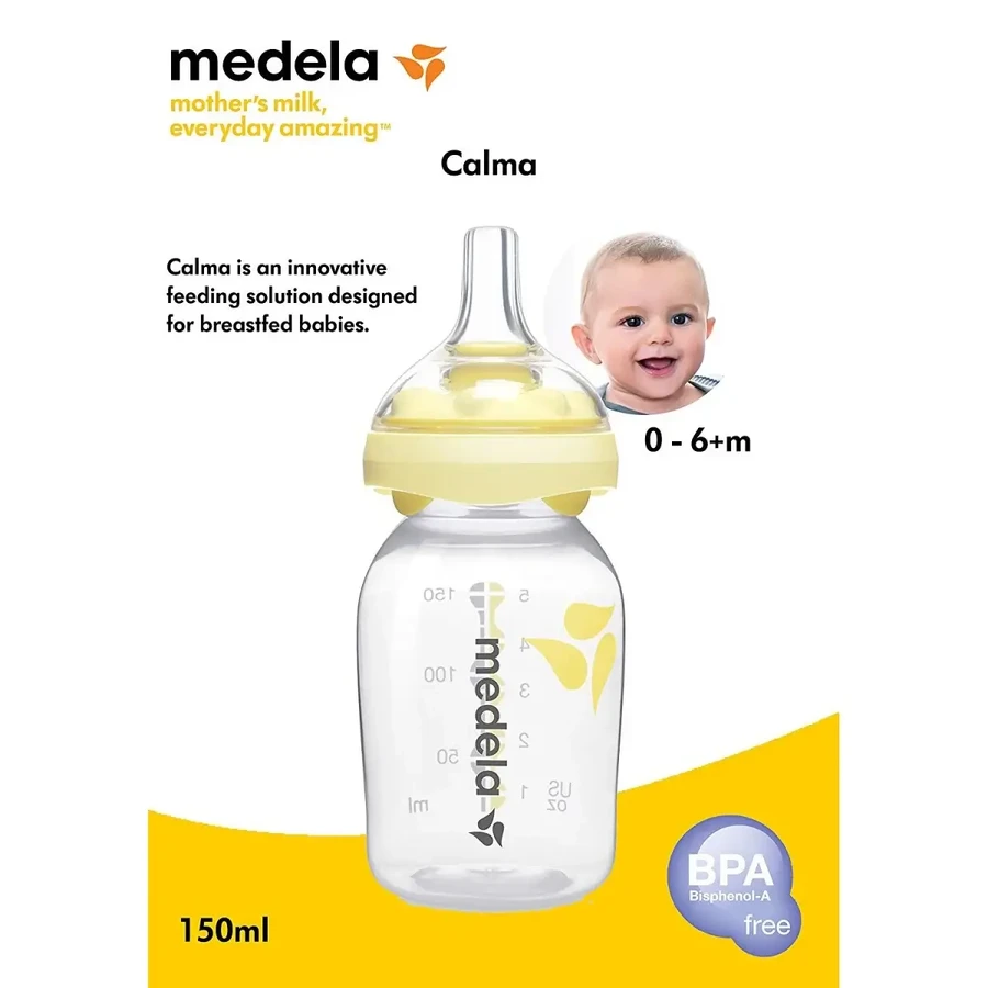 PP-Babyflasche mit Calma-Sauger, 150 ml, Medela