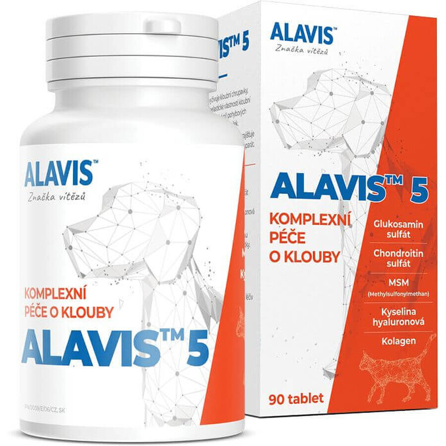 Alavis 5 for dogs and cats 90 tablets