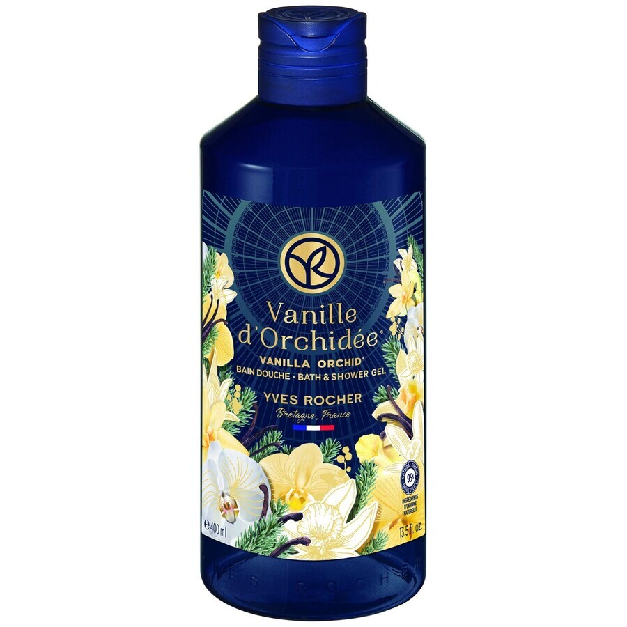 Cumpără Gel de duș Yves Rocher Vanilie și orhidee 400 ml Gel de duș Yves Rocher Vanilie și orhidee 400 ml