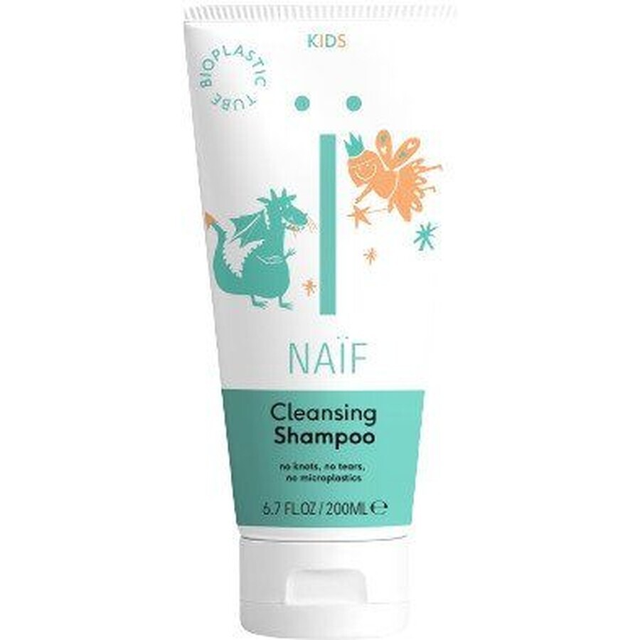 NAÏF Șampon pentru copii pentru pieptănare ușoară 200 ml