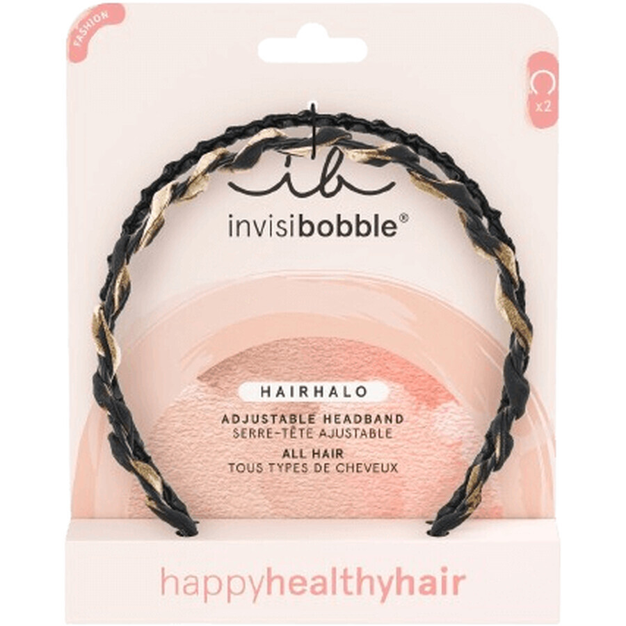 Invisibobble Hairhalo Chique și Classy, bentițe 2 buc